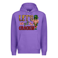 Purple Let's get crackin Christmas Premium Hoodie - NancyCooperArtShop