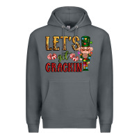 Rock Let's get crackin Christmas Premium Hoodie - NancyCooperArtShop