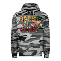 Slate Camo Let's get crackin Christmas Premium Hoodie - NancyCooperArtShop
