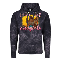 Cloud Black western long live cowgirls Vintage Hoodie - texasbilliewilder