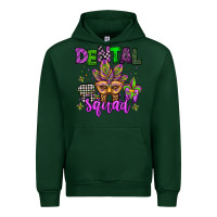 Forest Green dental squad mardi gras teeth Urban Hoodie - Jasminsmagicworld