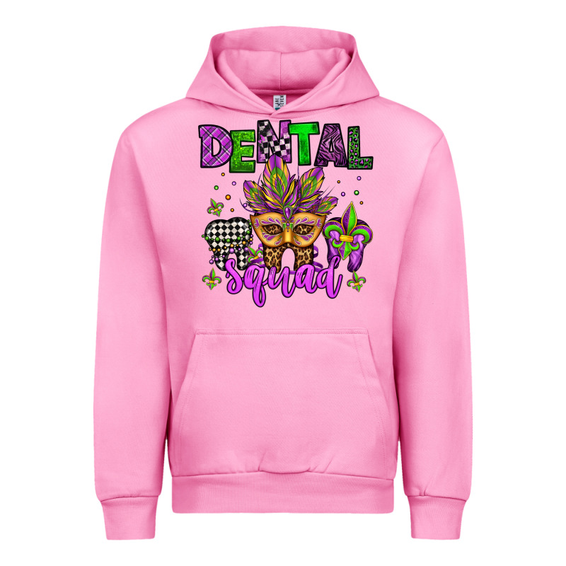 Dental Squad Mardi Gras Teeth Urban Hoodie by Jasminsmagicworld | Teevron