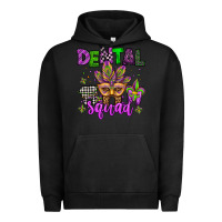 Pigment Black dental squad mardi gras teeth Urban Hoodie - Jasminsmagicworld