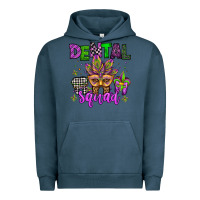 Pigment Midnight Navy dental squad mardi gras teeth Urban Hoodie - Jasminsmagicworld