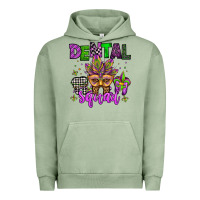 Pigment Oil Green dental squad mardi gras teeth Urban Hoodie - Jasminsmagicworld