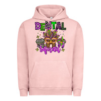 Pigment Salmon dental squad mardi gras teeth Urban Hoodie - Jasminsmagicworld