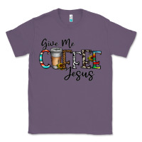 Lavender give me coffee jesus Classic Tee - CowhideDigitalArt