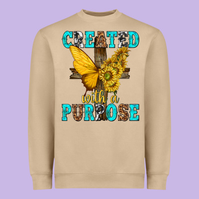 Heavyweight Sweatshirt created with a purpose