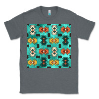 Charcoal Heather native american aztec seamless pattern 3 Classic Tee - BundleAndBundleShop