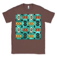 Chestnut native american aztec seamless pattern 3 Classic Tee - BundleAndBundleShop