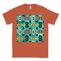Copper native american aztec seamless pattern 3 Classic Tee - BundleAndBundleShop