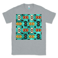 Heather Grey native american aztec seamless pattern 3 Classic Tee - BundleAndBundleShop