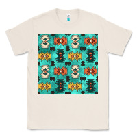 Natural native american aztec seamless pattern 3 Classic Tee - BundleAndBundleShop