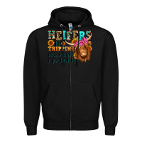 Black heifers be trippin ok maybe i pushed her long hair Zipper Hoodie - Jasminsmagicworld