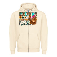 Sandshell heifers be trippin ok maybe i pushed her long hair Zipper Hoodie - Jasminsmagicworld
