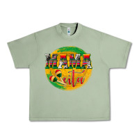 Oil Green Mama Cita Urban Heavy Tee - texasbilliewilder