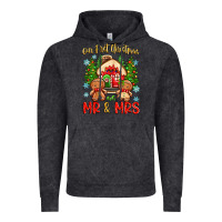 Vintage Black our first christmas as mr and mrs Vintage Hoodie - Zillion Design Studio