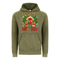 Vintage Olive our first christmas as mr and mrs Vintage Hoodie - Zillion Design Studio