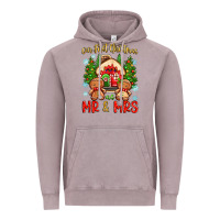 Vintage Zinc our first christmas as mr and mrs Vintage Hoodie - Zillion Design Studio