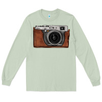 Matcha vintage camera Long Sleeve Tee - FaDigitalArtStudio