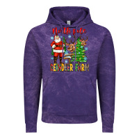 Cloud Purple north pole reindeer farm Vintage Hoodie - Zillion Design Studio