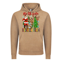 North Pole Reindeer Farm Vintage Hoodie | Teevron