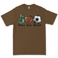 Cacao peace love soccer Premium Tee - Artiststas