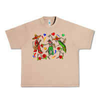Burro mexican skeletons Urban Heavy Tee - Zillion Design Studio