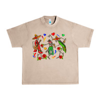 Mexican Skeletons Urban Heavy Tee | Teevron
