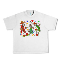 Lunar Rock mexican skeletons Urban Heavy Tee - Zillion Design Studio