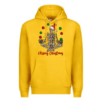 Lemon Merry Christmas skeleton Premium Hoodie - NancyCooperArtShop
