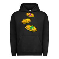 Pigment Black louisiana coins Urban Hoodie - BarkalooDesign