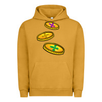 Pigment Peanut Butter louisiana coins Urban Hoodie - BarkalooDesign