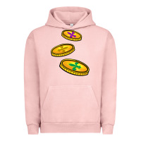 Pigment Salmon louisiana coins Urban Hoodie - BarkalooDesign