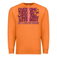 Carrot overcome through courage strength  malia Premium Sweatshirt - MaliasSmallBusiness