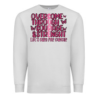 Dove Grey overcome through courage strength  malia Premium Sweatshirt - MaliasSmallBusiness