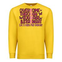 Lemon overcome through courage strength  malia Premium Sweatshirt - MaliasSmallBusiness