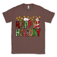 Chestnut happy holiday christmas Classic Tee - FaDigitalArtStudio