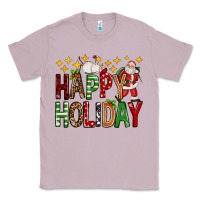 Lilac happy holiday christmas Classic Tee - FaDigitalArtStudio