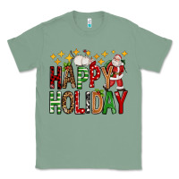 Sage happy holiday christmas Classic Tee - FaDigitalArtStudio