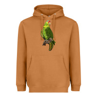 Meerkat New Zealand Paraket Parrot Heavyweight Hoodie - LillyAllenDesigns