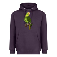 Plum New Zealand Paraket Parrot Heavyweight Hoodie - LillyAllenDesigns