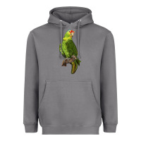 Storm New Zealand Paraket Parrot Heavyweight Hoodie - LillyAllenDesigns