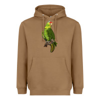New Zealand Paraket Parrot Heavyweight Hoodie | Teevron