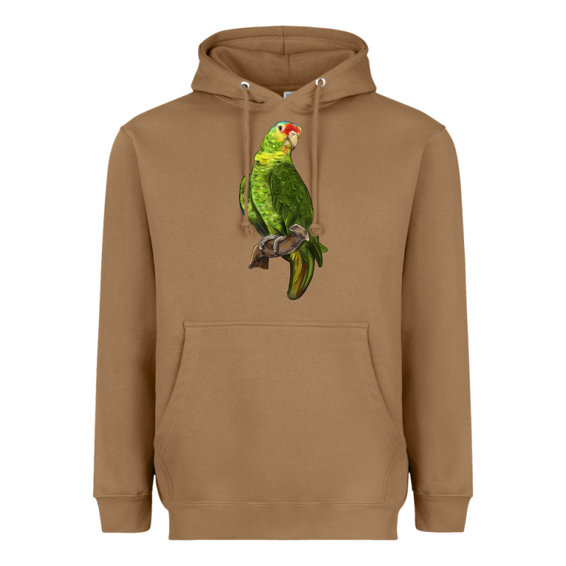 New Zealand Paraket Parrot Heavyweight Hoodie by LillyAllenDesigns | Teevron