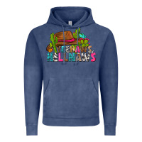 Vintage Denim yeehaws and hellnaws Vintage Hoodie - texasbilliewilder