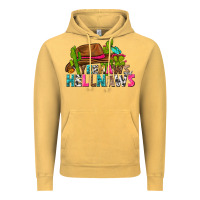 Vintage Mustard yeehaws and hellnaws Vintage Hoodie - texasbilliewilder