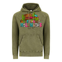 Vintage Olive yeehaws and hellnaws Vintage Hoodie - texasbilliewilder