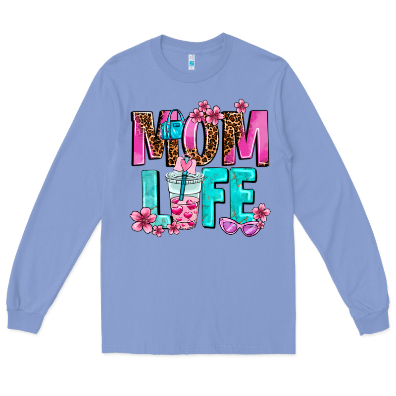 Mom Life Long Sleeve Tee by AdoDesignShop | Teevron
