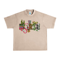 French Oak Mexican Nurse Urban Heavy Tee - texasbilliewilder